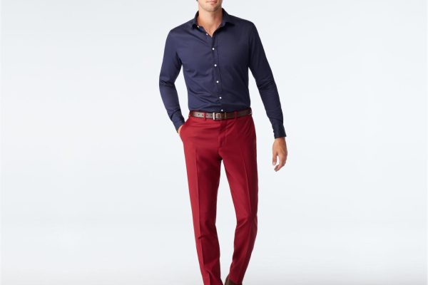 Red pants mens fashion