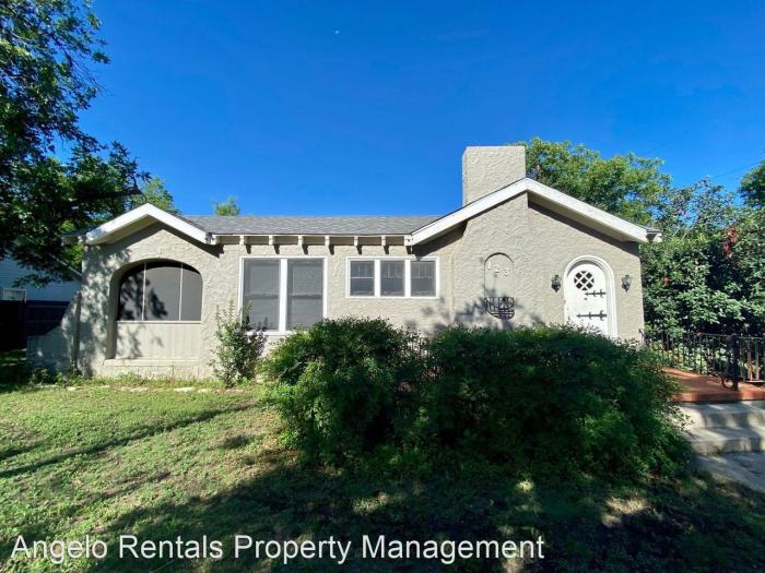 Houses for rent san angelo